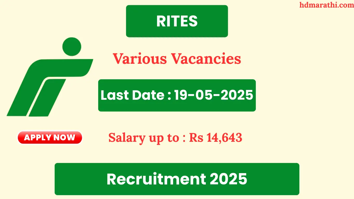 RITES Recruitment 2025